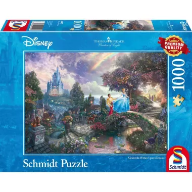 Puzzle Disney Cendrillon - 1000 pièces - Puzzle - Ludum.fr