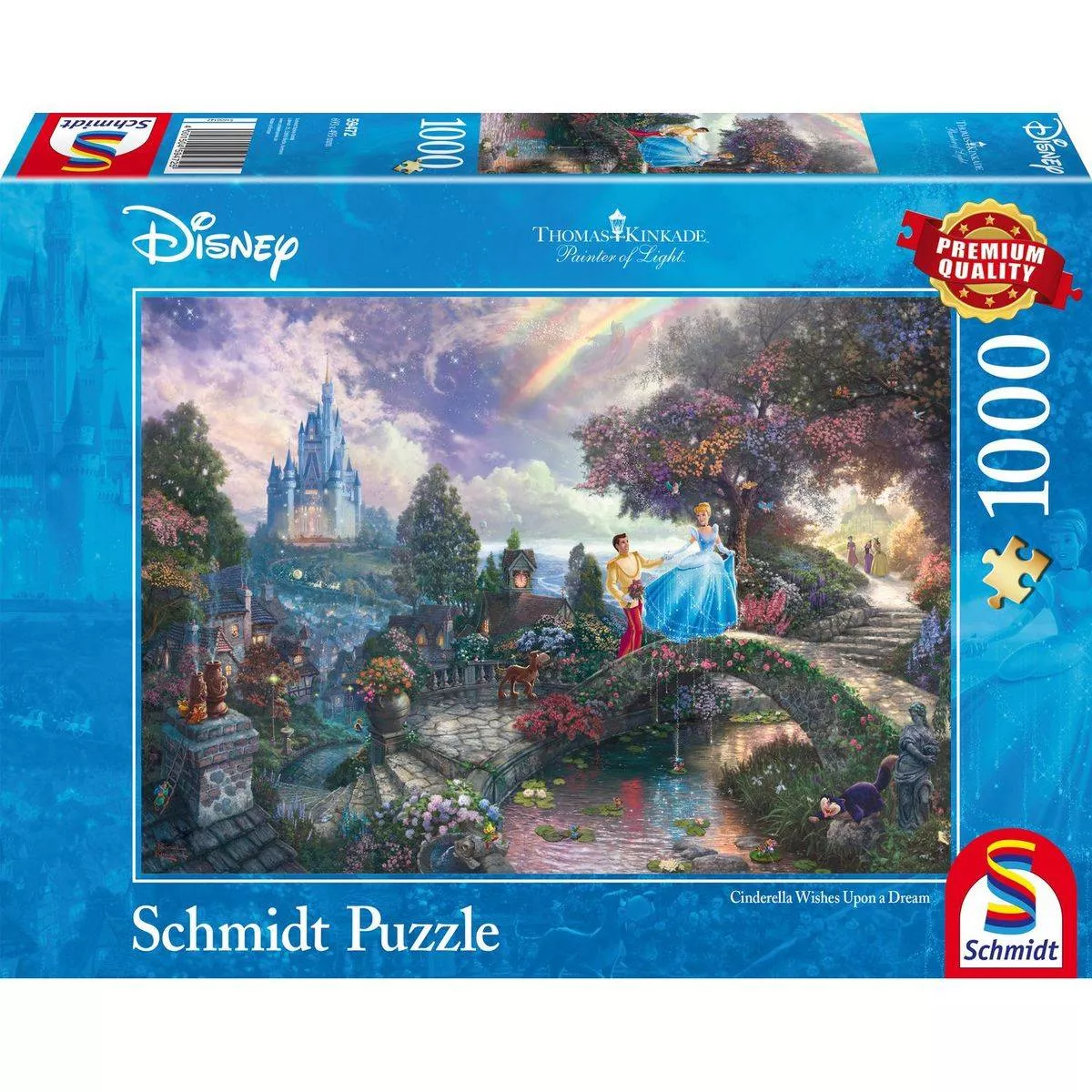 Puzzle Disney Cendrillon - 1000 pièces - Puzzle - Ludum.fr