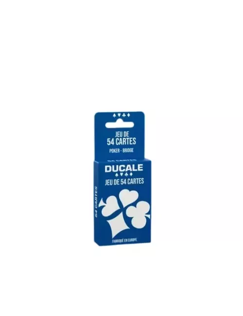 Jeu de 54 cartes Ducale - Bridge et Poker Basic Ecopack - Jeu classique - Ludum.fr