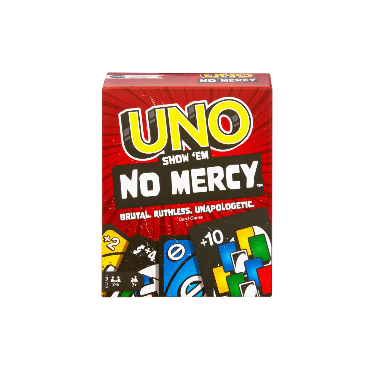 uno : show 'em no mercy boîte