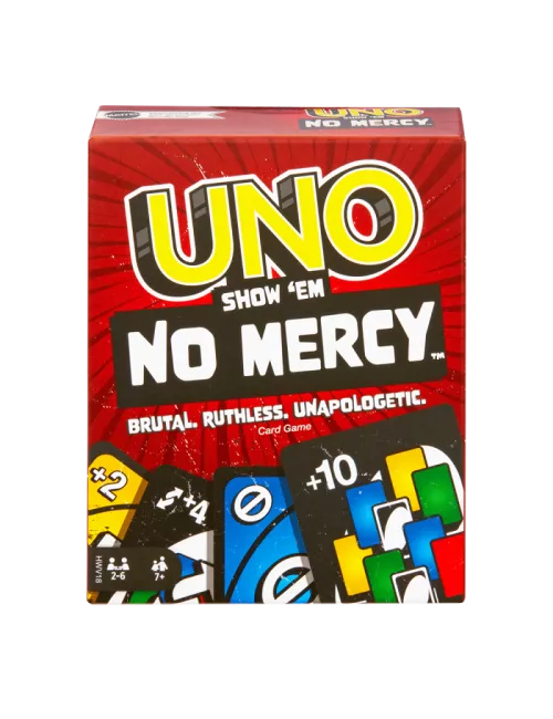 uno : show 'em no mercy boîte