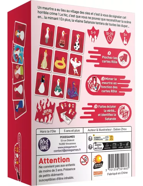 Hors La L'oie - Jeu de société - Pixie Games - Ludum.fr