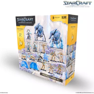 StarCraft - Tabletop Miniatures Game : Protoss Starter Set - Version Anglaise 