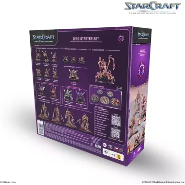 StarCraft - Tabletop Miniatures Game : Zerg Starter Set - Version Anglaise 