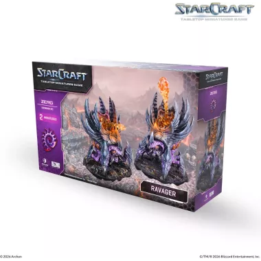 StarCraft - Tabletop Miniatures Game - Ravager - Zerg Expansion Set - Version Anglaise 