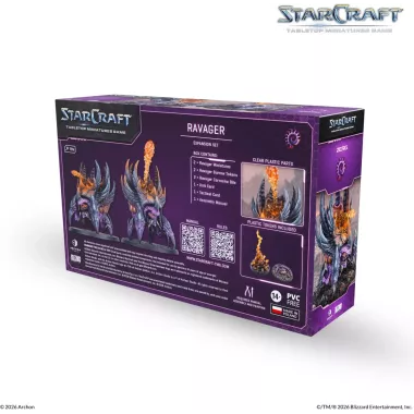 StarCraft - Tabletop Miniatures Game - Ravager - Zerg Expansion Set - Version Anglaise 