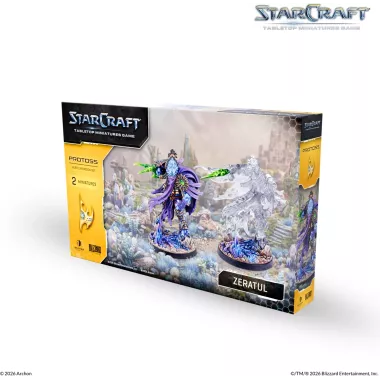 StarCraft - Tabletop Miniatures Game - Zeratul - Protoss Hero Expansion Set - Version Anglaise 