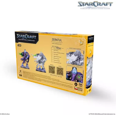 StarCraft - Tabletop Miniatures Game - Zeratul - Protoss Hero Expansion Set - Version Anglaise 