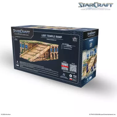 StarCraft - Tabletop Miniatures Game - Lost Temple Ramp - Terran Expansion Set - Version Anglaise 