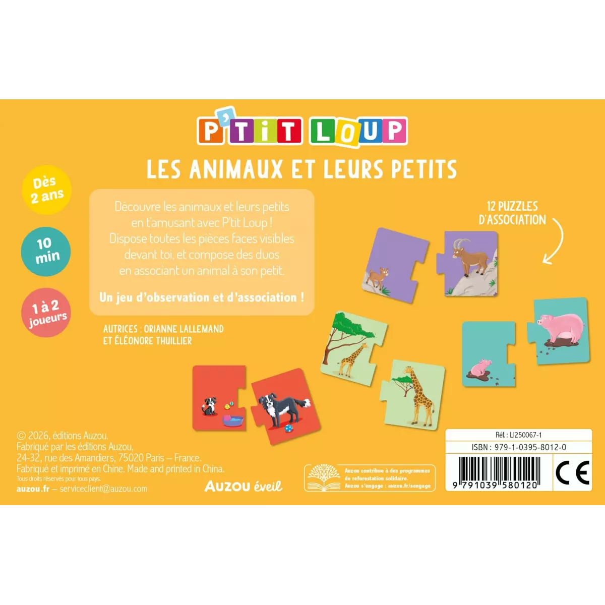 P'tit Loup - Les animaux et leurs Petits