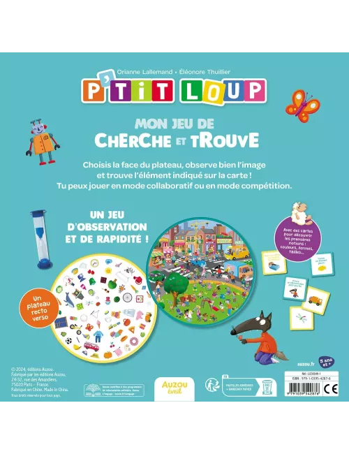 P'tit Loup - Mon Jeu de Cherche et Trouve