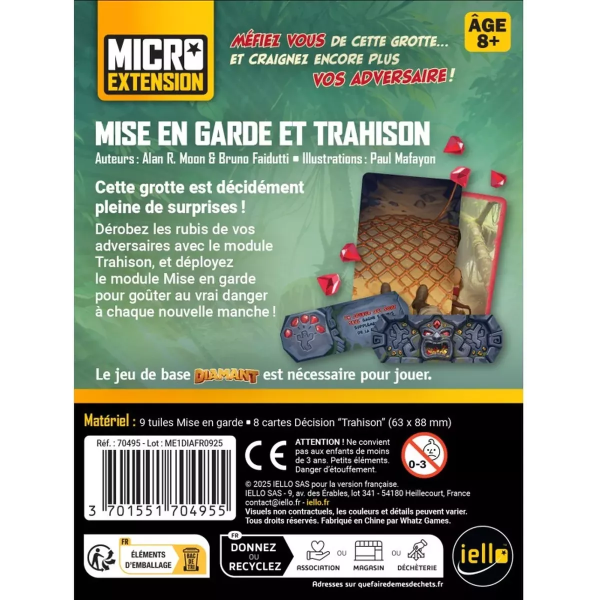 Diamant Nouvelle Édition : Mise en Garde et Trahison - Micro Extension