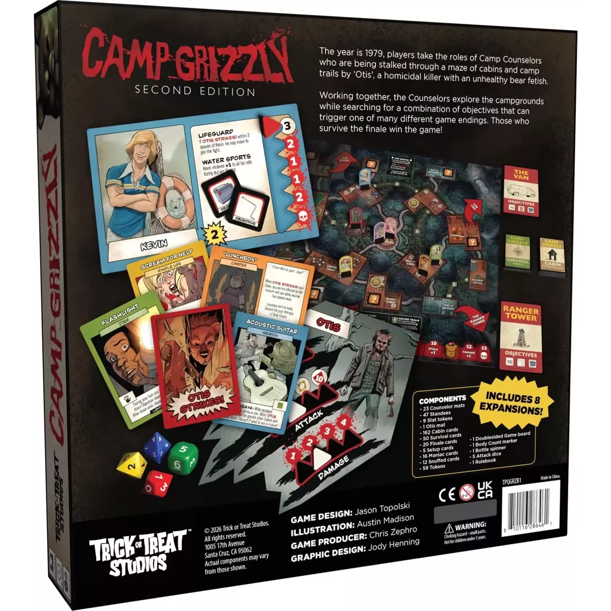 Camp Grizzly Second Edition - Version Anglaise