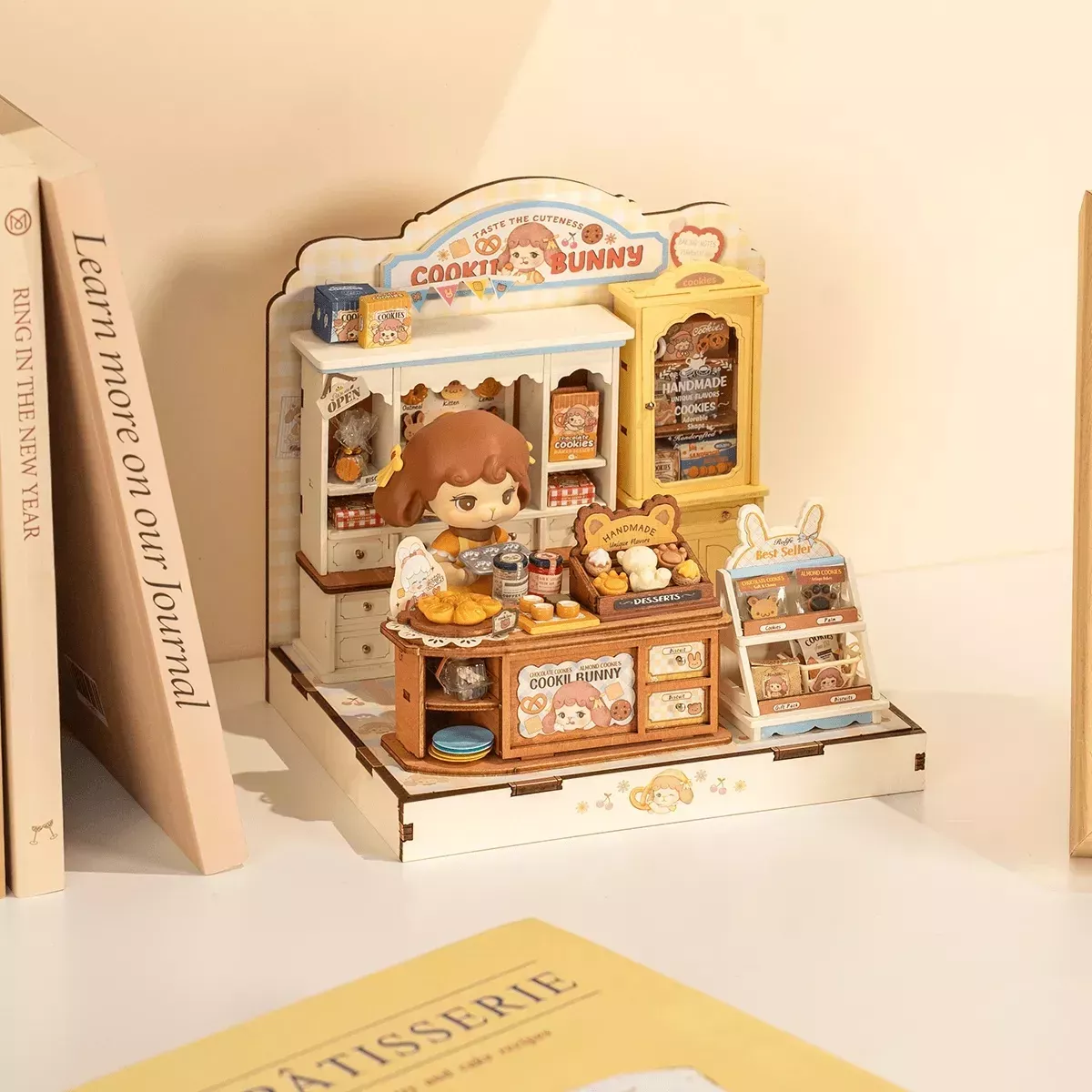 DIY House Rolife - Cookii Bunny's Cookie Shop - 182 Pièces