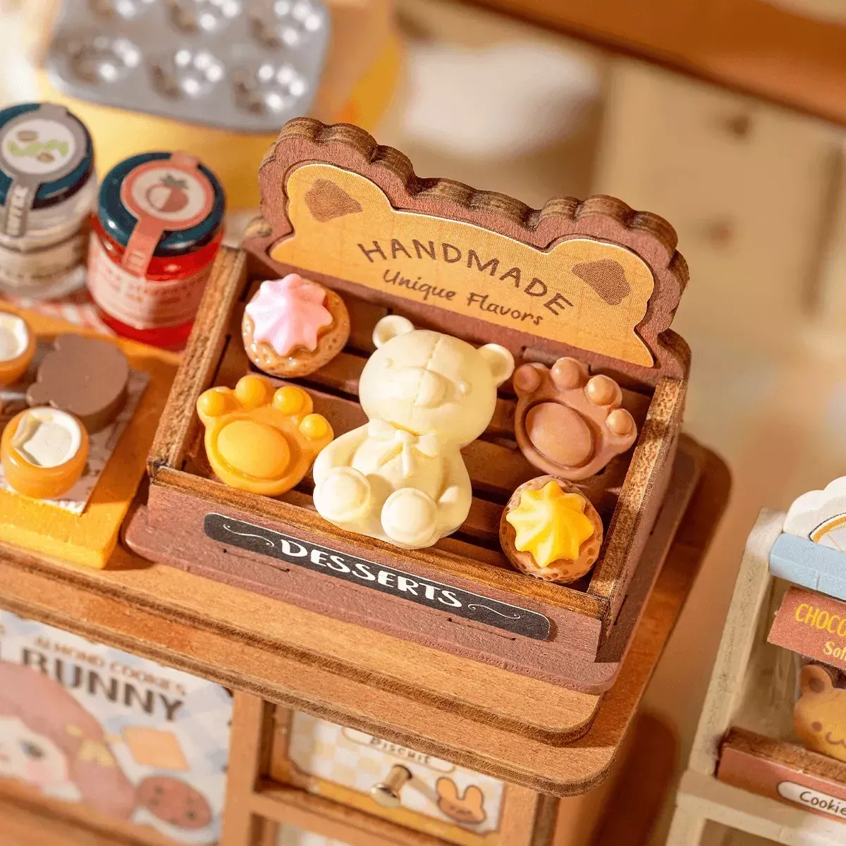 DIY House Rolife - Cookii Bunny's Cookie Shop - 182 Pièces