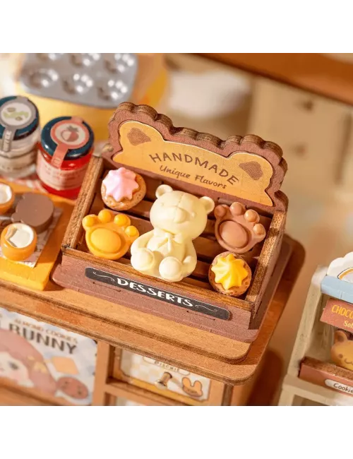 DIY House Rolife - Cookii Bunny's Cookie Shop - 182 Pièces
