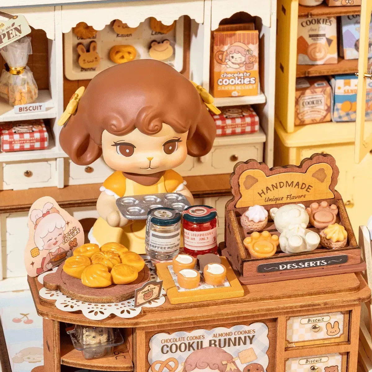 DIY House Rolife - Cookii Bunny's Cookie Shop - 182 Pièces