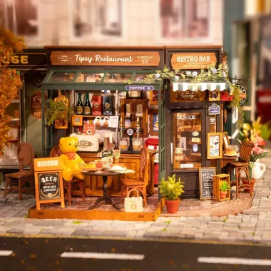 DIY House Rolife - Tipsy Restaurant - 297 Pièces
