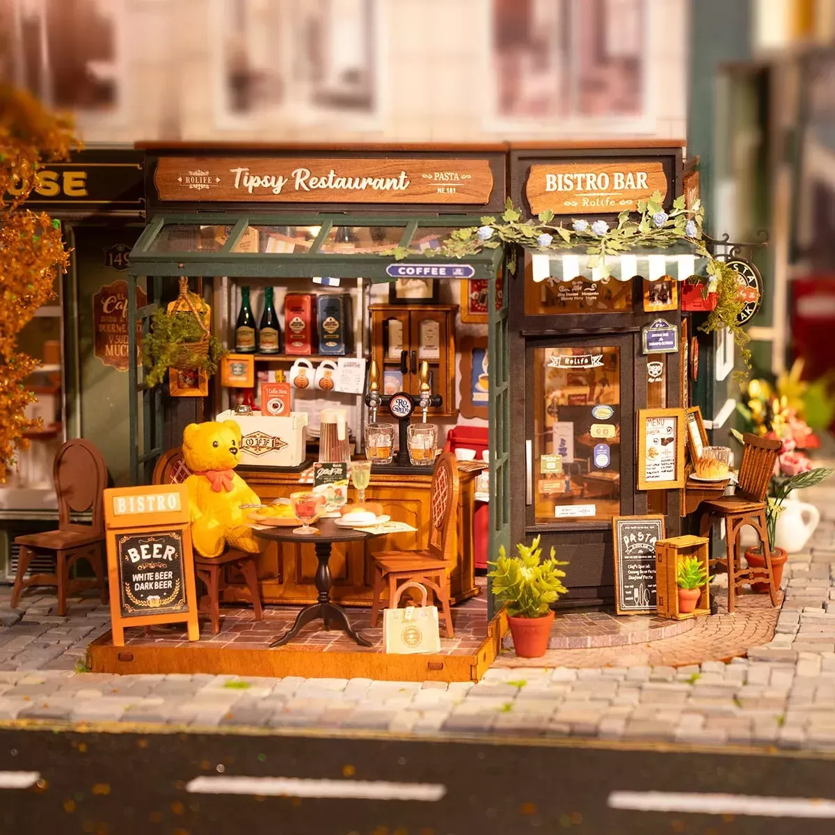 DIY House Rolife - Tipsy Restaurant - 297 Pièces