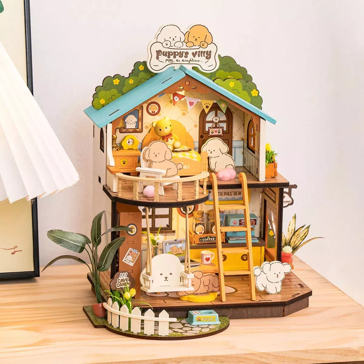 DIY House Rolife - Puppy's Cozy Villa - 230 Pièces