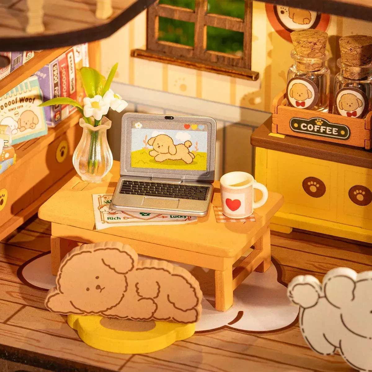 DIY House Rolife - Puppy's Cozy Villa - 230 Pièces