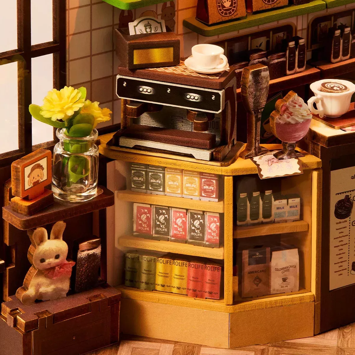 Book Nook Rolife - Holiday Café - 171 Pièces