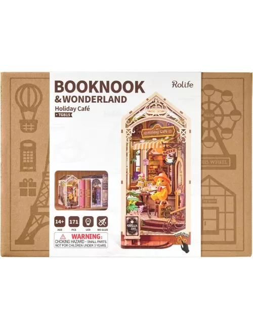Book Nook Rolife - Holiday Café - 171 Pièces