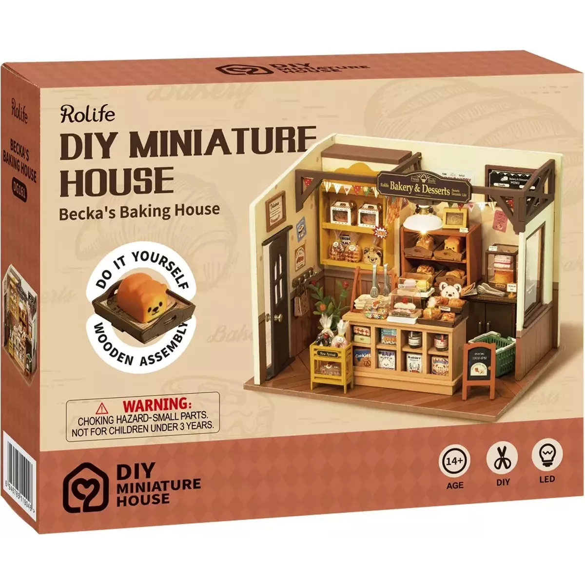 DIY House Rolife - Becka‘s Baking House - 141 Pièces