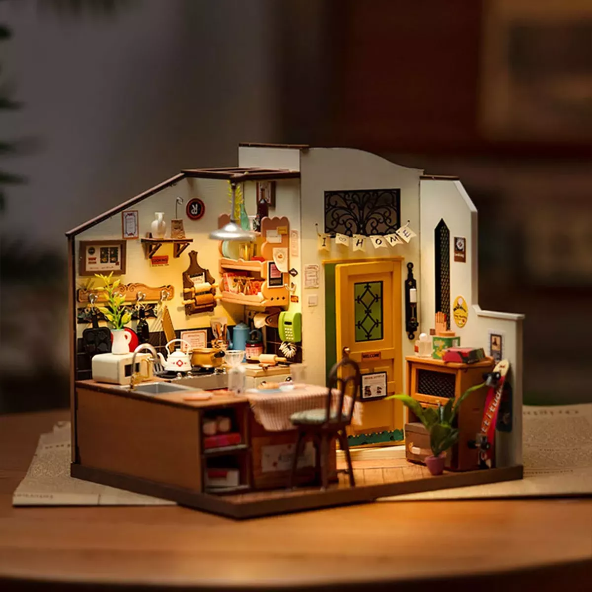 DIY House Rolife - Cozy Kitchen - 196 Pièces