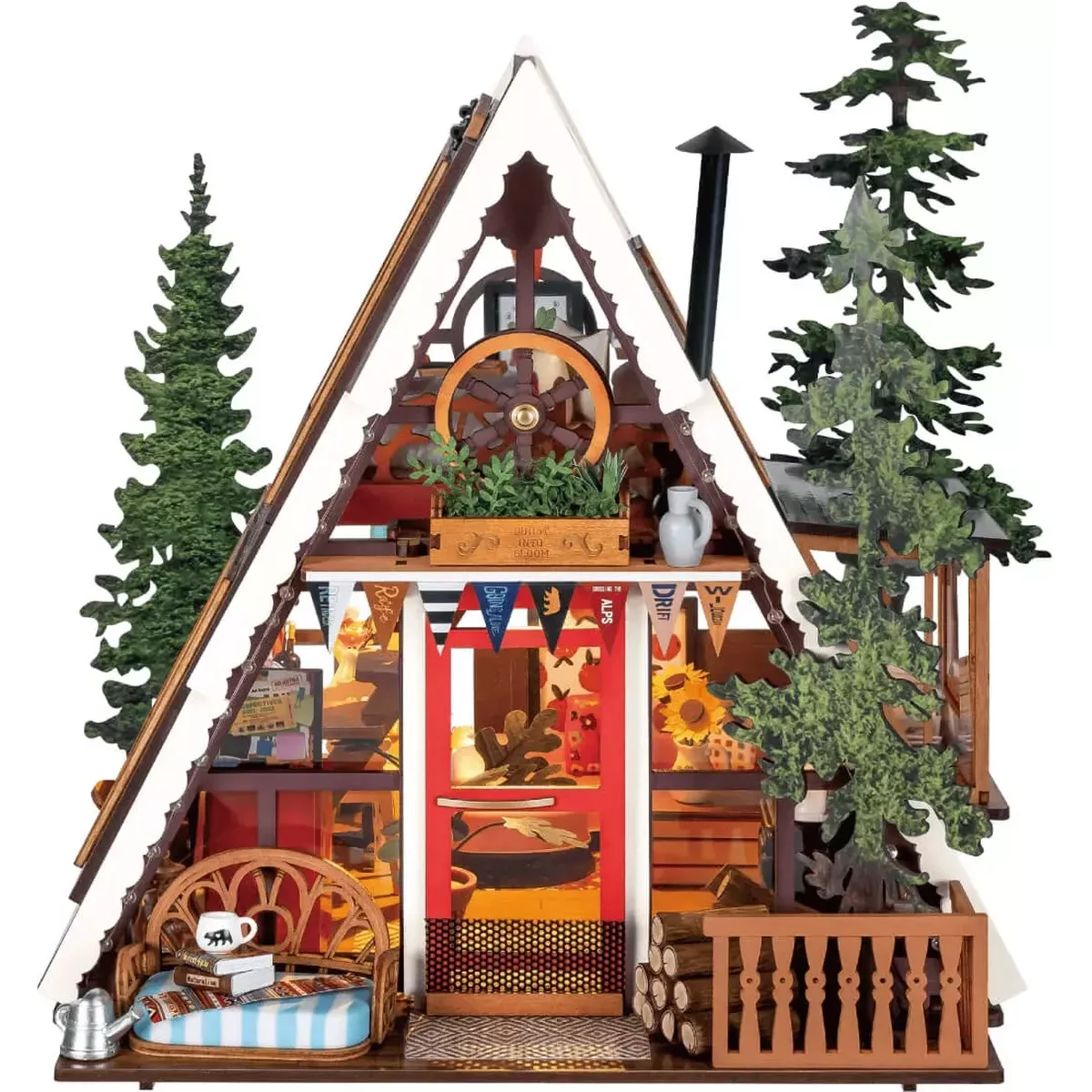 DIY House Rolife - A-Frame Cabin - 336 Pièces