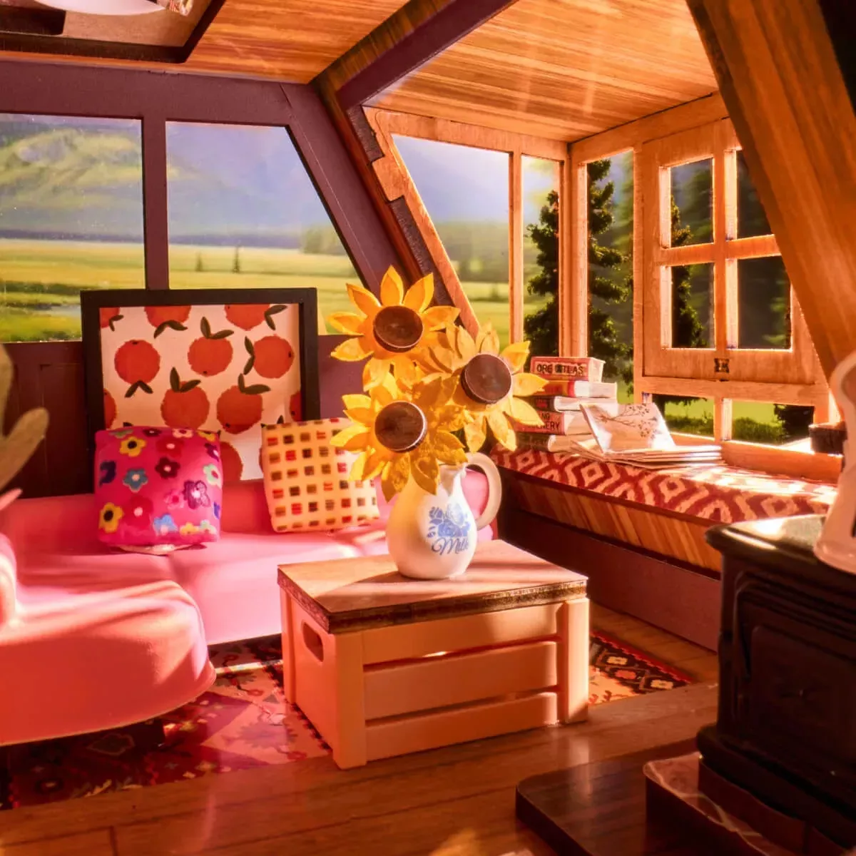 DIY House Rolife - A-Frame Cabin - 336 Pièces