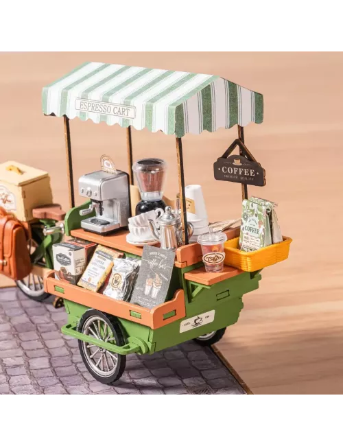 DIY House Rolife - Aromatic Coffee Cart - 162 Pièces