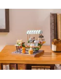 DIY House Rolife - Aromatic Coffee Cart - 162 Pièces