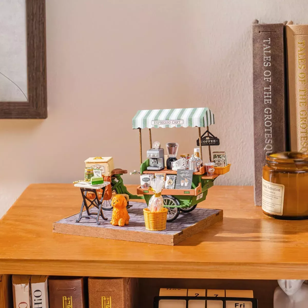 DIY House Rolife - Aromatic Coffee Cart - 162 Pièces