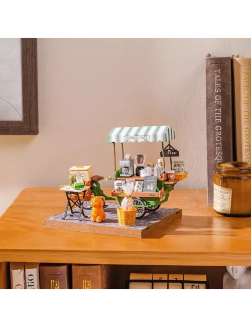 DIY House Rolife - Aromatic Coffee Cart - 162 Pièces