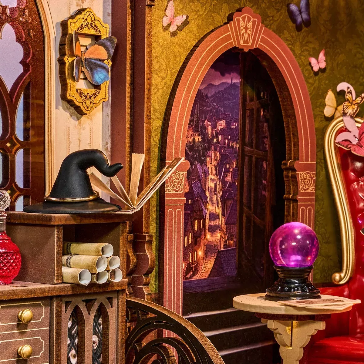 Book Nook Rolife - Magic Fantasy Corner - 185 Pièces