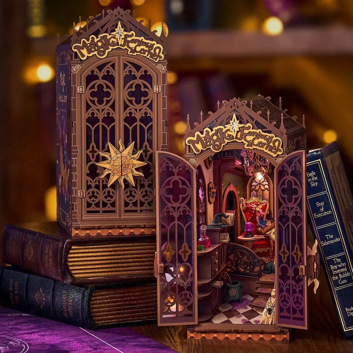 Book Nook Rolife - Magic Fantasy Corner - 185 Pièces