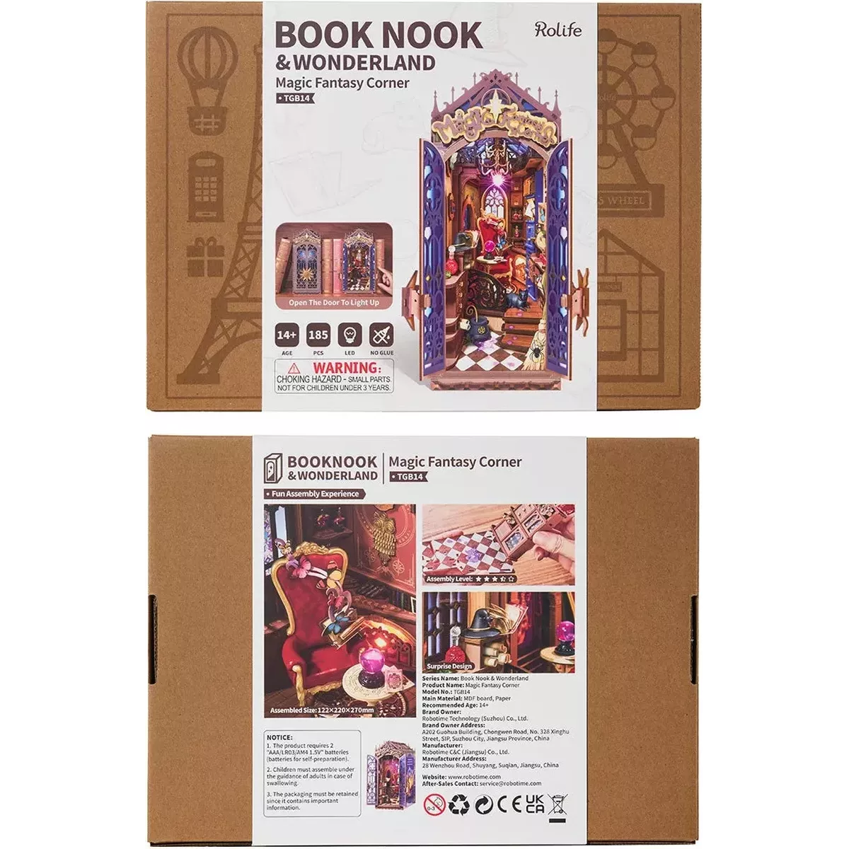 Book Nook Rolife - Magic Fantasy Corner - 185 Pièces