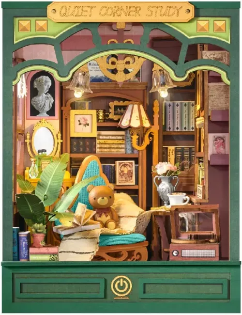 Book Nook Rolife - Quiet Corner Study - 185 Pièces