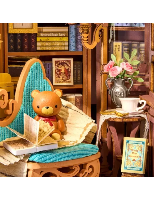 Book Nook Rolife - Quiet Corner Study - 185 Pièces