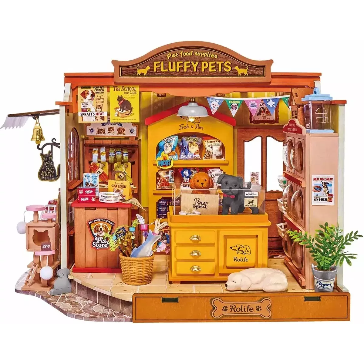 DIY House Rolife - Fluffy Friends Hub - 397 Pièces