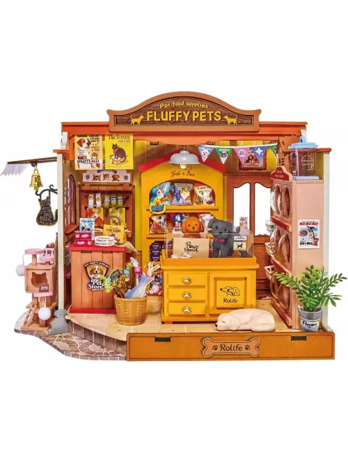 DIY House Rolife - Fluffy Friends Hub - 397 Pièces
