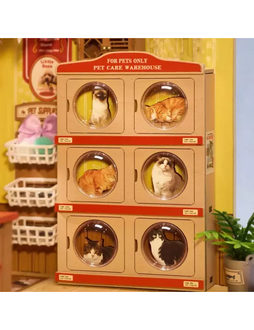 DIY House Rolife - Fluffy Friends Hub - 397 Pièces
