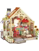 DIY House Rolife - Sunlit Farmhouse Kitchen - 438 Pièces