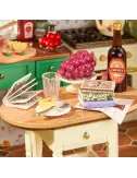 DIY House Rolife - Sunlit Farmhouse Kitchen - 438 Pièces