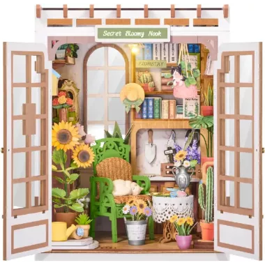 Book Nook Rolife - Secret Bloomy Nook - 246 Pièces