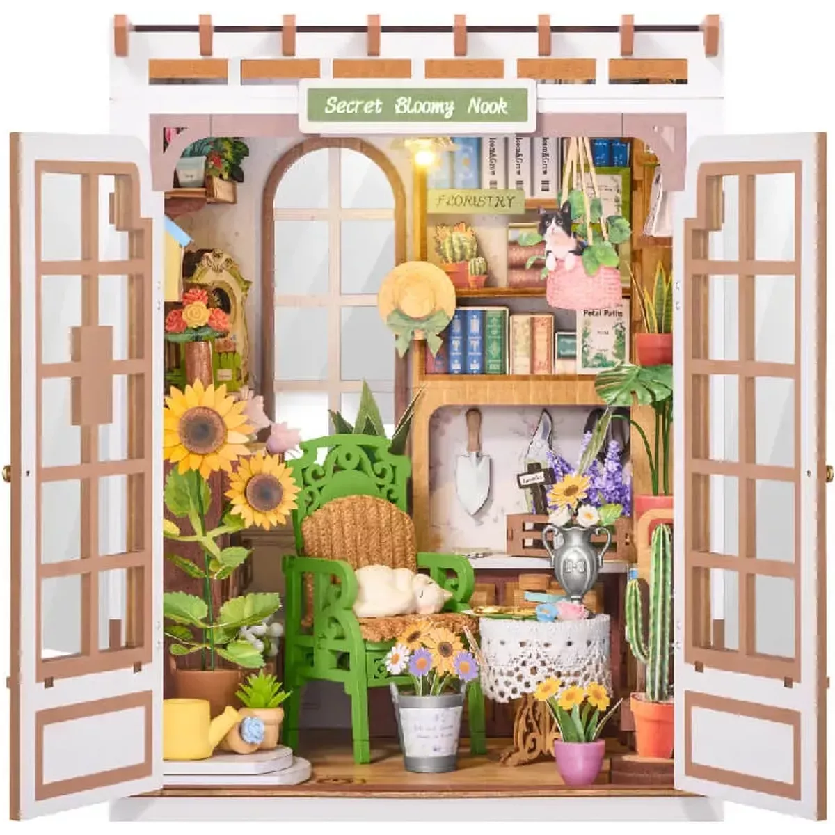 Book Nook Rolife - Secret Bloomy Nook - 246 Pièces