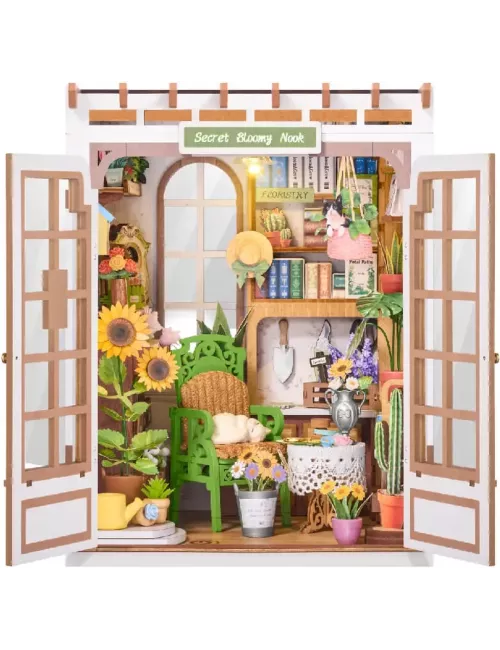 Book Nook Rolife - Secret Bloomy Nook - 246 Pièces