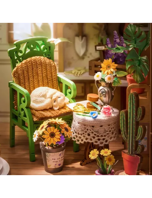 Book Nook Rolife - Secret Bloomy Nook - 246 Pièces