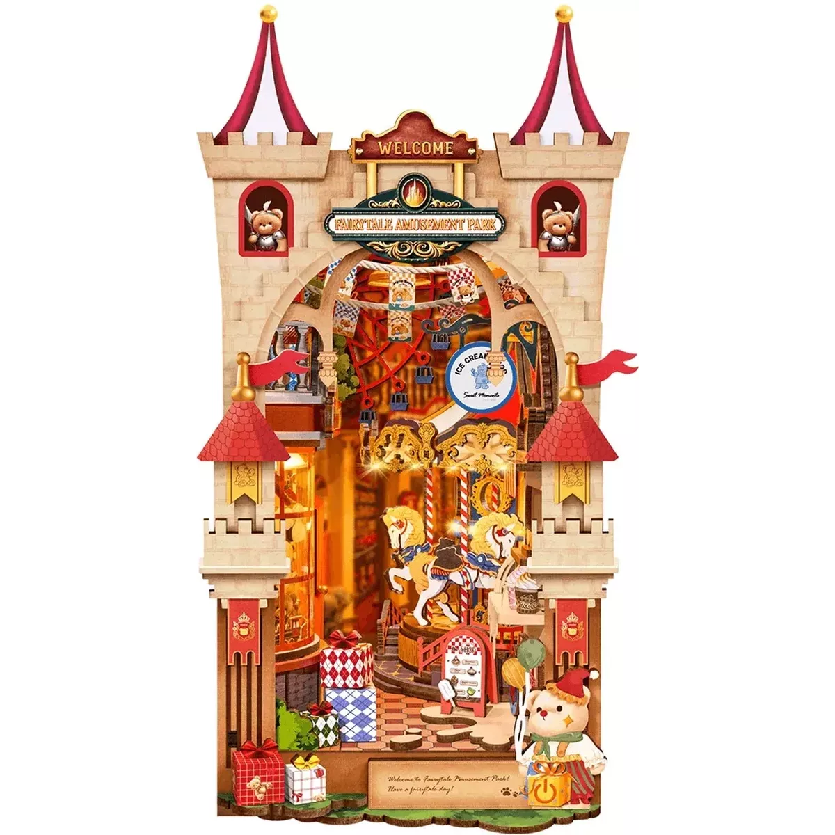 Book Nook Rolife - Fairytale Amusement Park - 257 Pièces